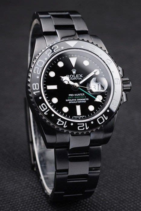 fake rolex band pro hunter black|rolex pro hunter for sale.